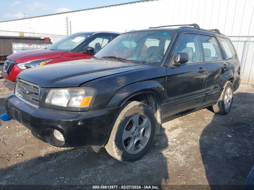 2003 Subaru Forester Xs VIN: JF1SG65683H735535 Lot: 38813977