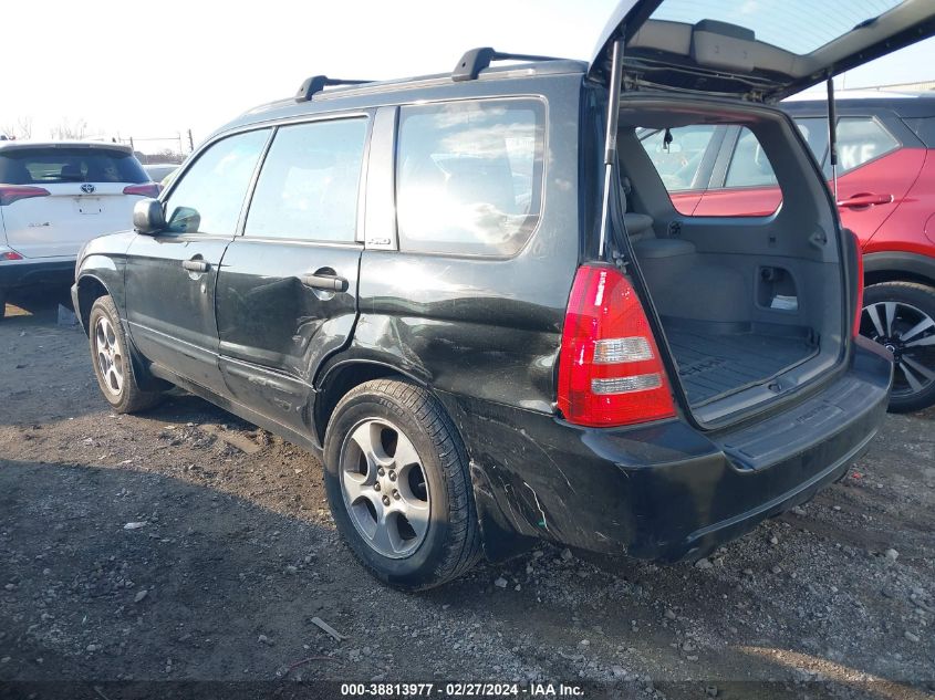 2003 Subaru Forester Xs VIN: JF1SG65683H735535 Lot: 38813977