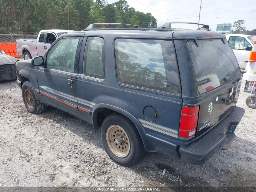 1991 Ford Explorer VIN: 1FMCU22X5MUA93146 Lot: 38814028