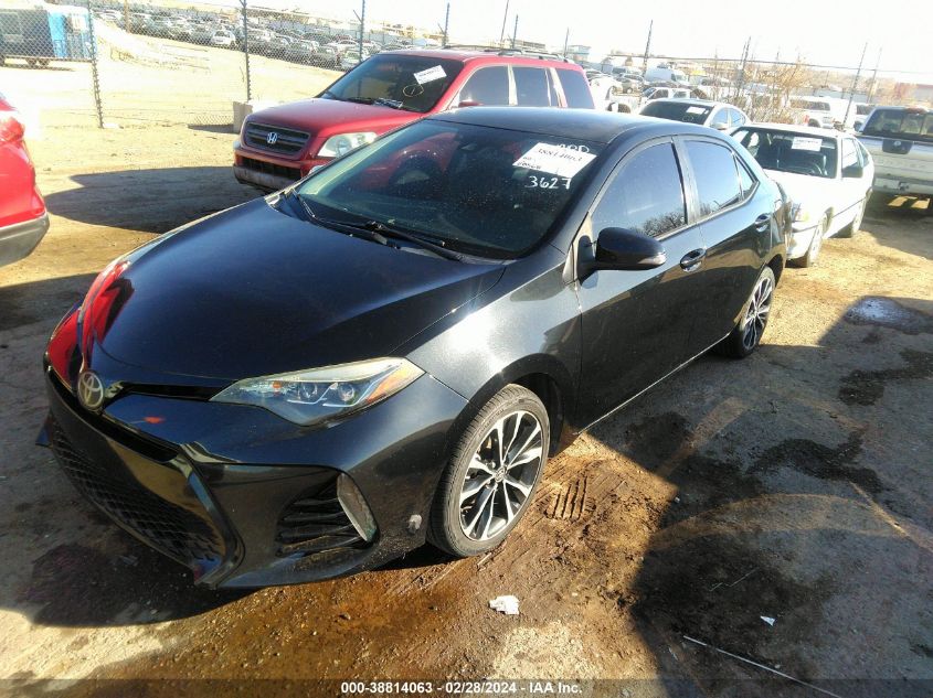 2017 Toyota Corolla Se VIN: 2T1BURHE7HC923627 Lot: 38814063