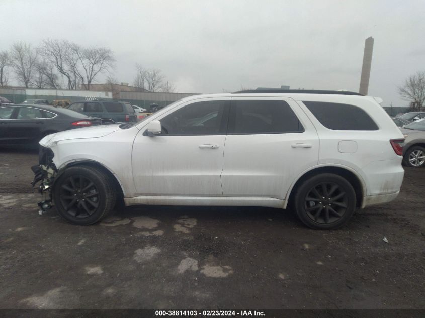 2017 Dodge Durango R/T Awd VIN: 1C4SDJCT8HC839641 Lot: 38814103