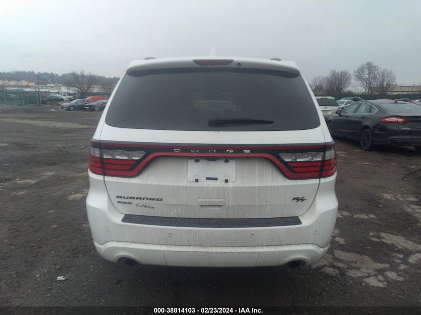 2017 Dodge Durango R/T Awd VIN: 1C4SDJCT8HC839641 Lot: 38814103