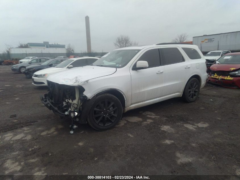 2017 Dodge Durango R/T Awd VIN: 1C4SDJCT8HC839641 Lot: 38814103