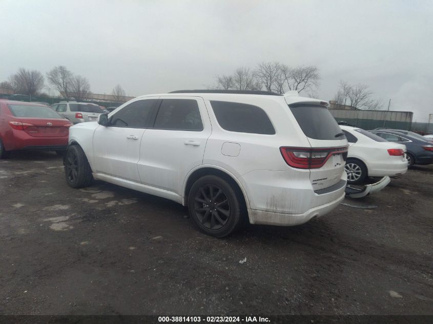 2017 Dodge Durango R/T Awd VIN: 1C4SDJCT8HC839641 Lot: 38814103