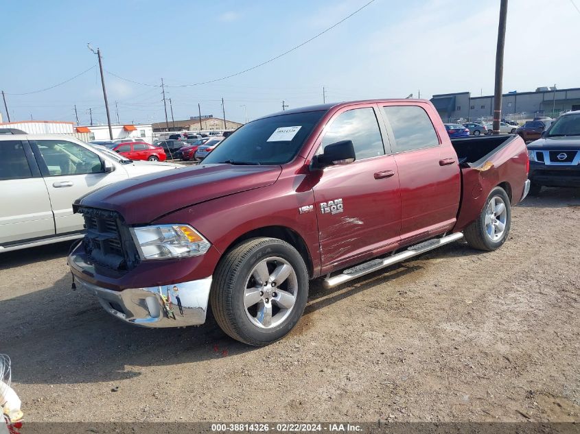 2019 Ram 1500 Classic Lone Star 4X2 5'7 Box VIN: 1C6RR6LT4KS532632 Lot: 38814326