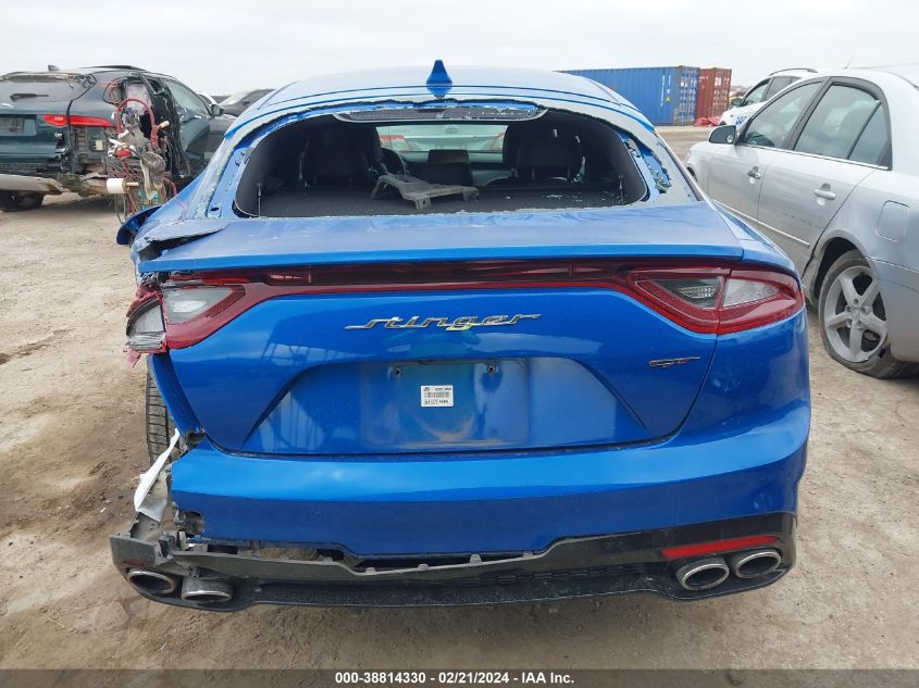 2019 Kia Stinger Gt2 VIN: KNAE55LC8K6046831 Lot: 38814330