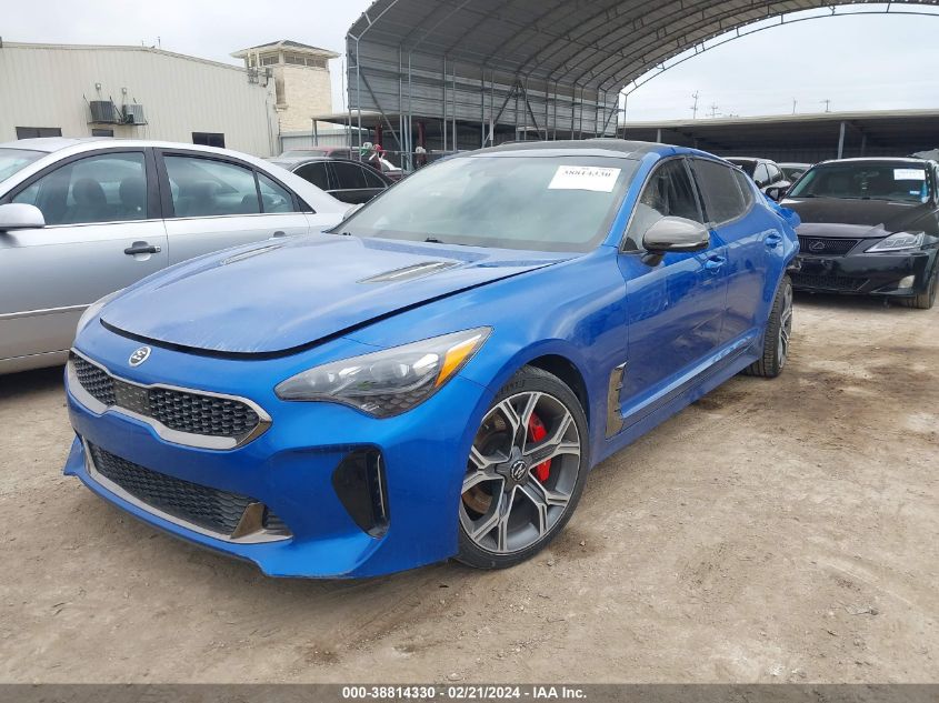 2019 Kia Stinger Gt2 VIN: KNAE55LC8K6046831 Lot: 38814330