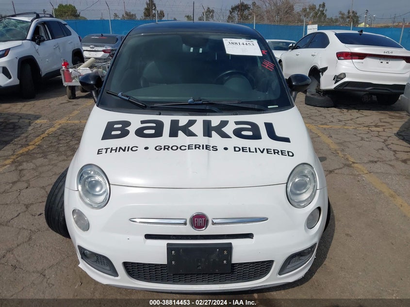 2013 FIAT 500 SPORT - 3C3CFFBR1DT674391