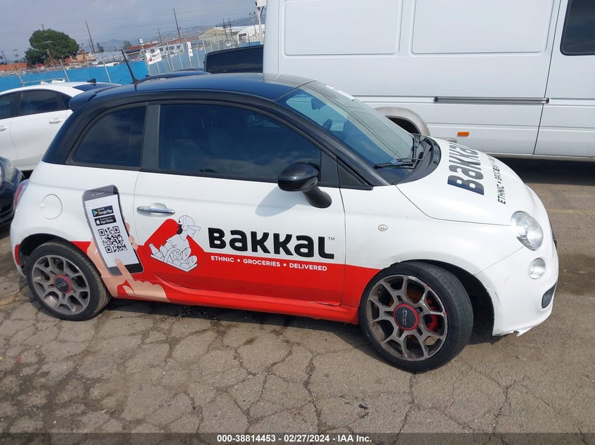 2013 FIAT 500 SPORT - 3C3CFFBR1DT674391