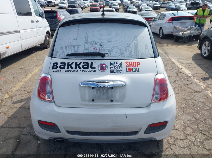 2013 FIAT 500 SPORT - 3C3CFFBR1DT674391