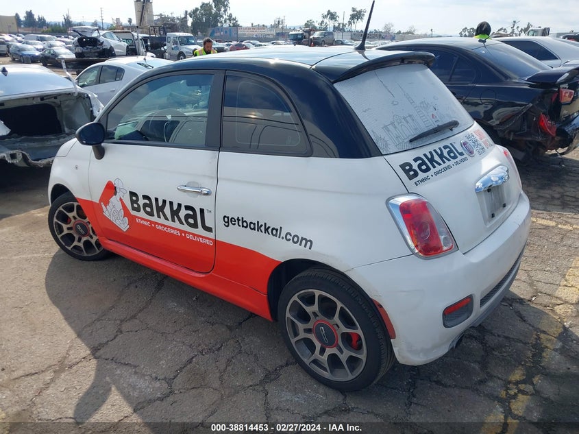 2013 FIAT 500 SPORT - 3C3CFFBR1DT674391