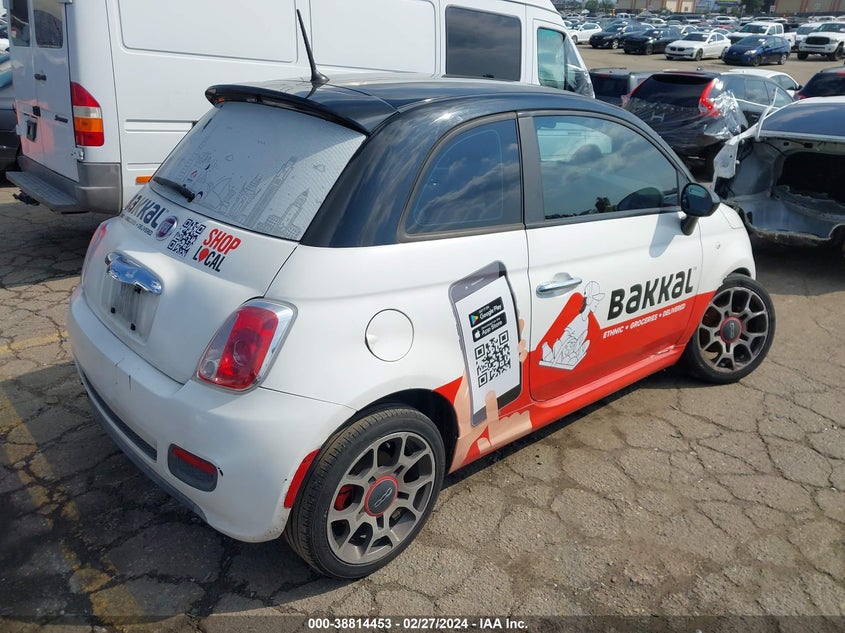 2013 FIAT 500 SPORT - 3C3CFFBR1DT674391
