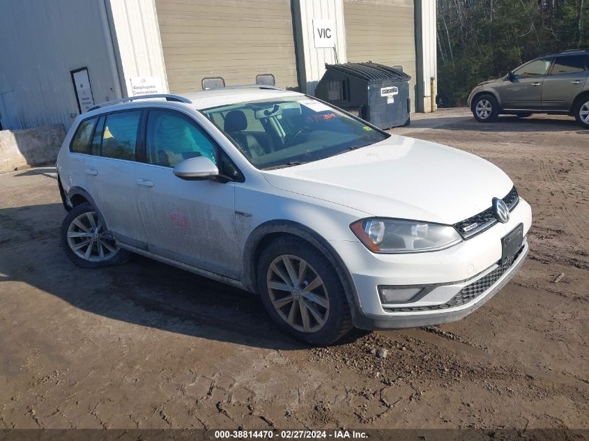 2017 Volkswagen Golf Alltrack Tsi S/Tsi Se VIN: 3VWM17AU2HM529335 Lot: 38814470