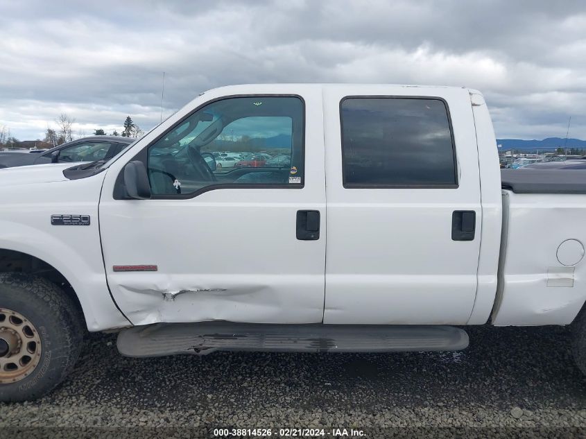 2004 Ford F-250 Lariat/Xl/Xlt VIN: 1FTNW21PX4EC35834 Lot: 38814526