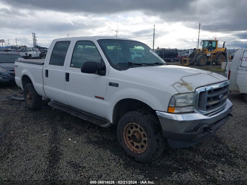 2004 Ford F-250 Lariat/Xl/Xlt VIN: 1FTNW21PX4EC35834 Lot: 38814526