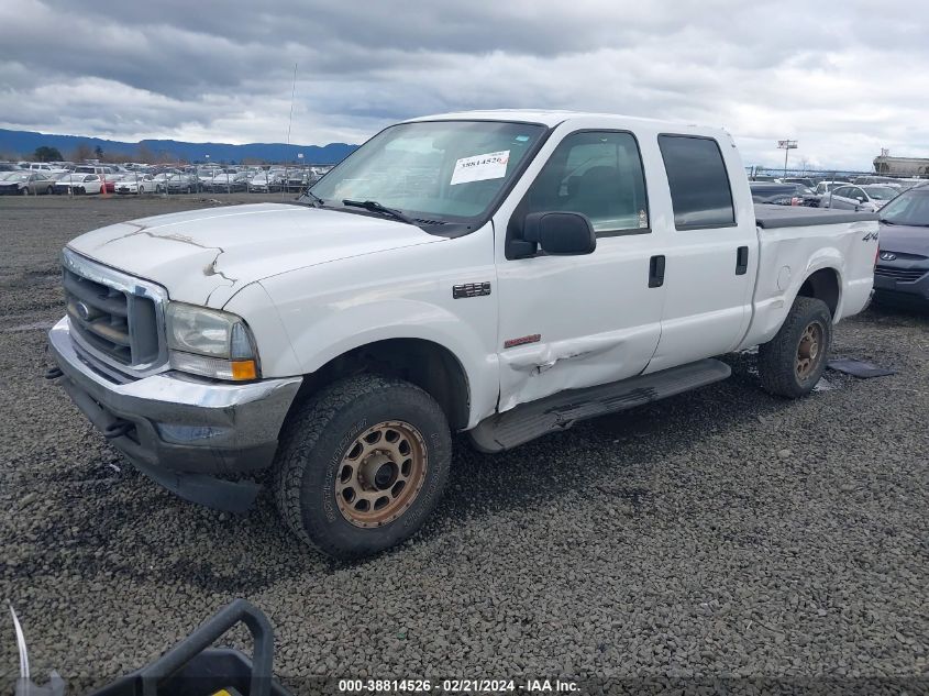 2004 Ford F-250 Lariat/Xl/Xlt VIN: 1FTNW21PX4EC35834 Lot: 38814526