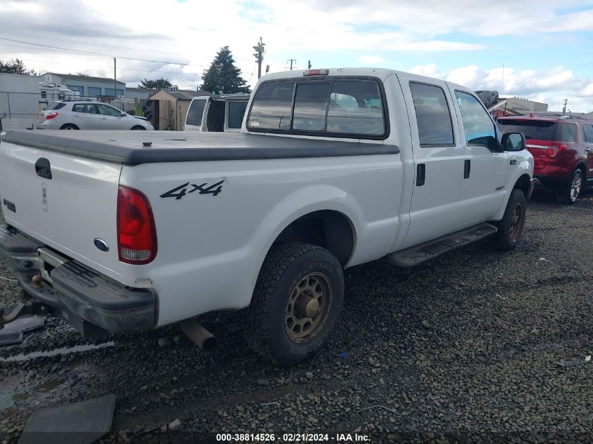 2004 Ford F-250 Lariat/Xl/Xlt VIN: 1FTNW21PX4EC35834 Lot: 38814526