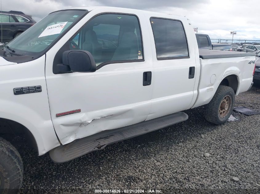 2004 Ford F-250 Lariat/Xl/Xlt VIN: 1FTNW21PX4EC35834 Lot: 38814526