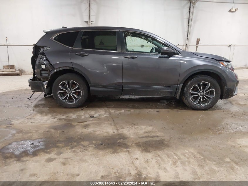 2021 HONDA CR-V AWD EX-L - 5J6RW2H82ML018901