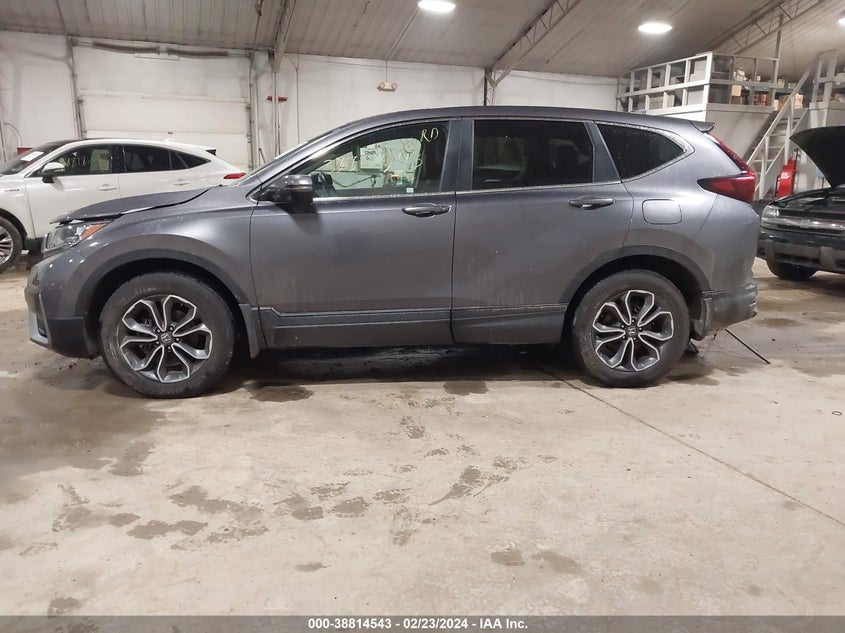 2021 HONDA CR-V AWD EX-L - 5J6RW2H82ML018901