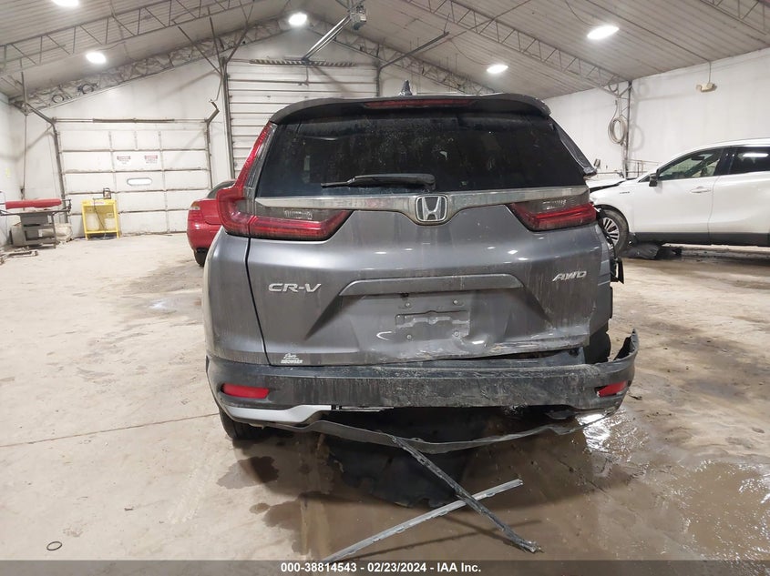 2021 HONDA CR-V AWD EX-L - 5J6RW2H82ML018901