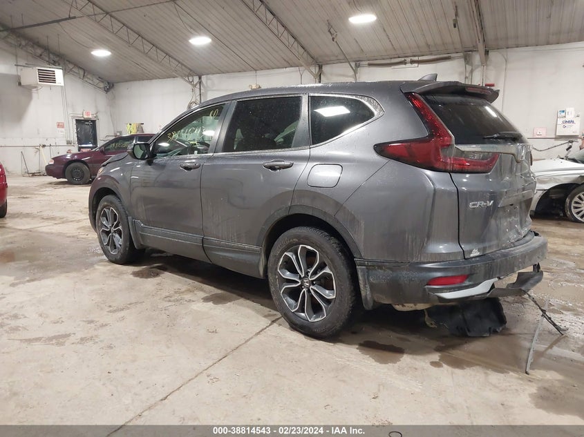 2021 HONDA CR-V AWD EX-L - 5J6RW2H82ML018901