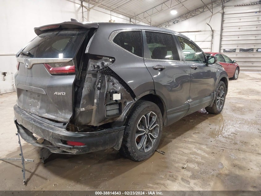 2021 HONDA CR-V AWD EX-L - 5J6RW2H82ML018901