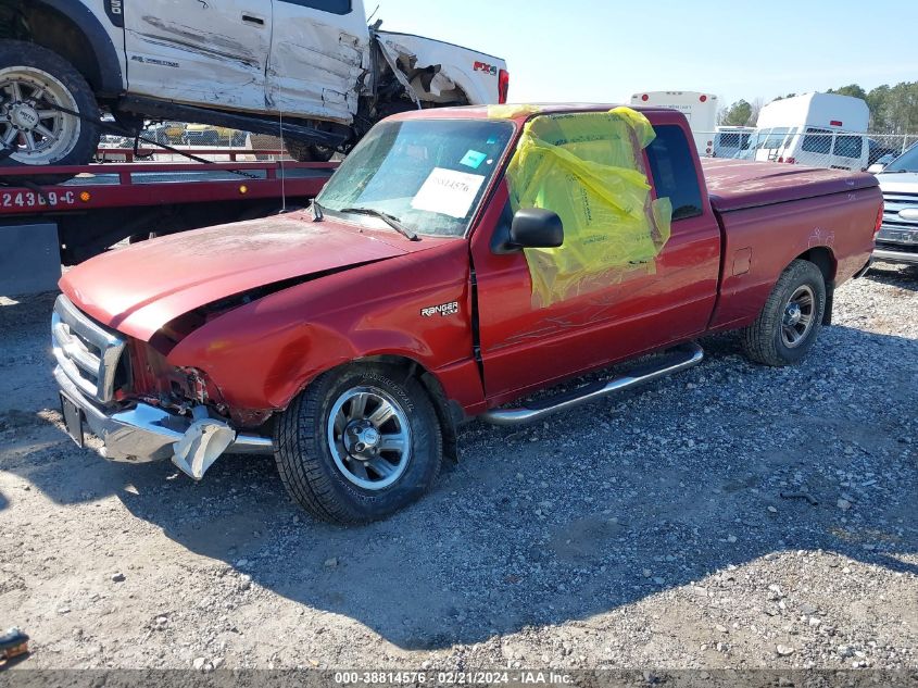 2000 Ford Ranger Xl/Xlt VIN: 1FTYR14VXYTA90210 Lot: 38814576