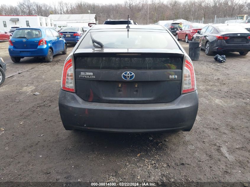 2015 Toyota Prius Three VIN: JTDKN3DU3F0421194 Lot: 38814590