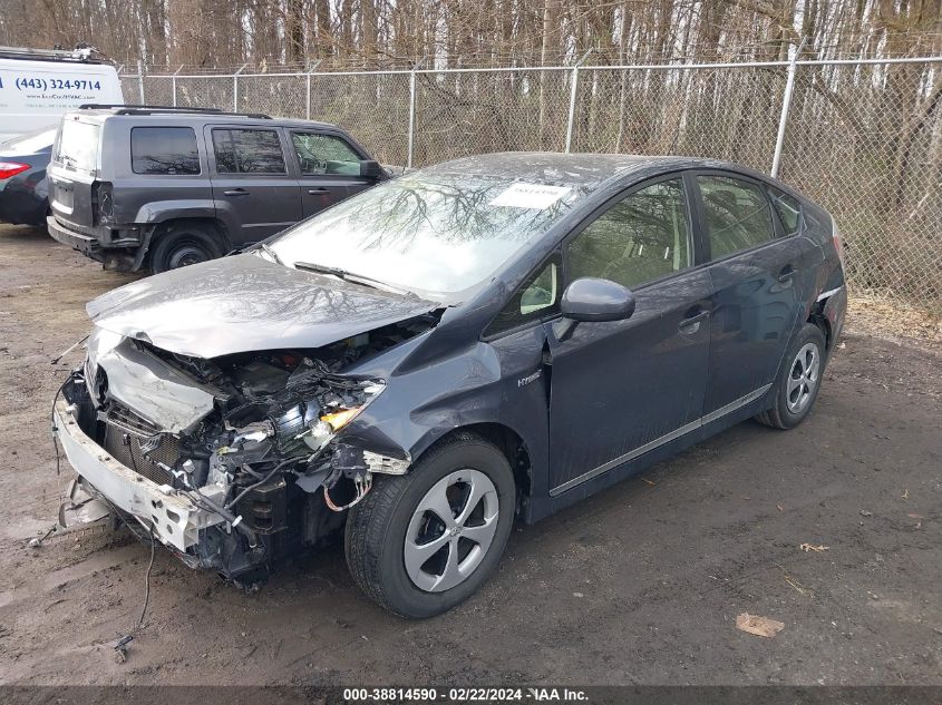 2015 Toyota Prius Three VIN: JTDKN3DU3F0421194 Lot: 38814590