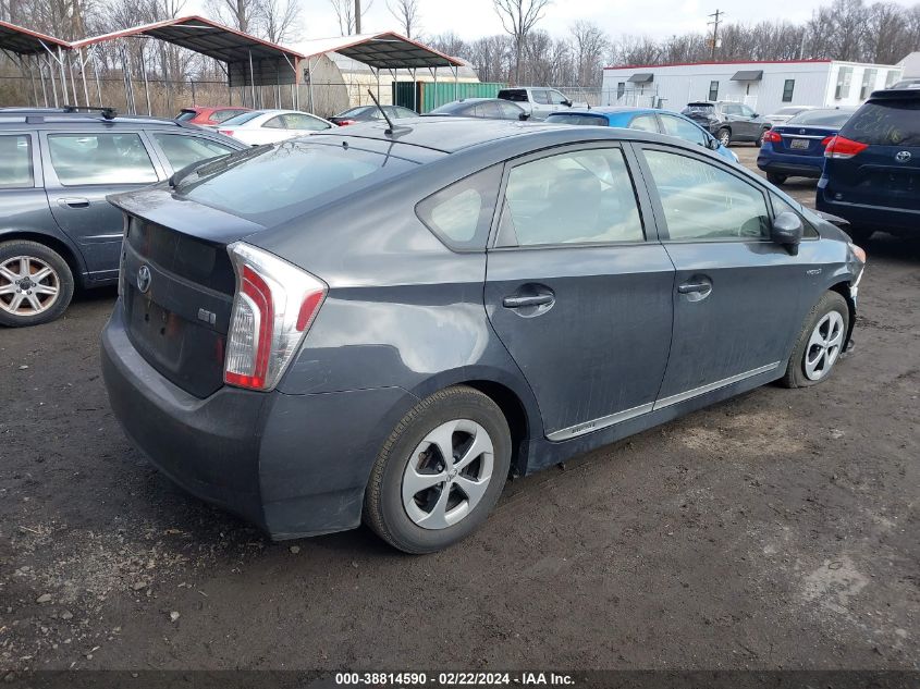 2015 Toyota Prius Three VIN: JTDKN3DU3F0421194 Lot: 38814590