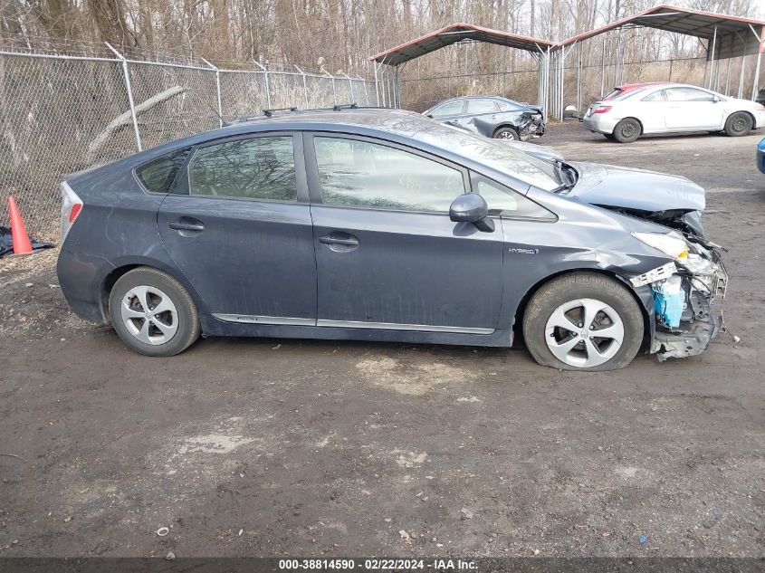 2015 Toyota Prius Three VIN: JTDKN3DU3F0421194 Lot: 38814590
