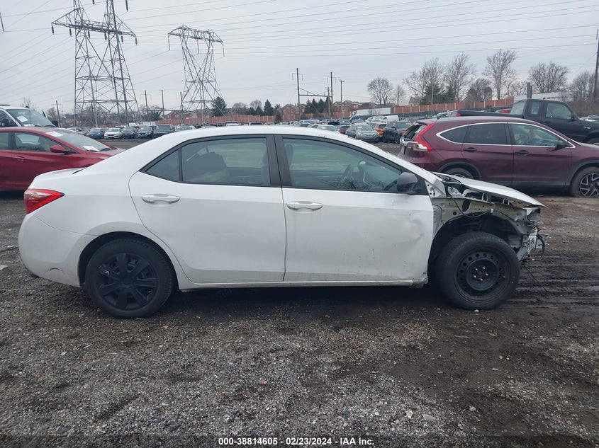 VIN 2T1BURHE8HC943921 2017 TOYOTA COROLLA LE