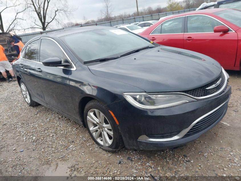 2016 Chrysler 200 Limited VIN: 1C3CCCAGXGN175150 Lot: 38814698