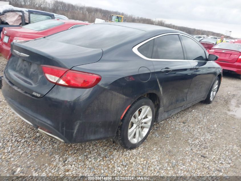 2016 Chrysler 200 Limited VIN: 1C3CCCAGXGN175150 Lot: 38814698