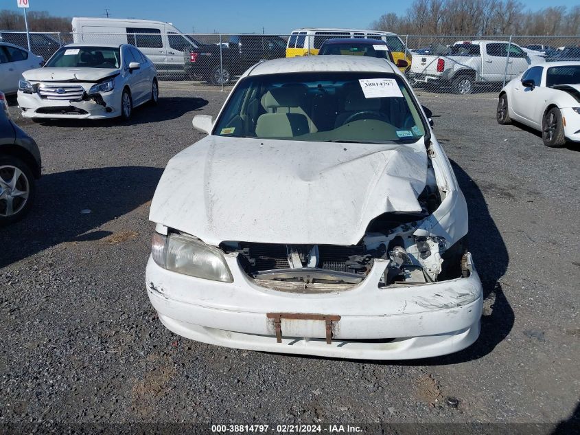 1999 Mazda 626 Es/Lx VIN: 1YVGF22C7X5883862 Lot: 38814797