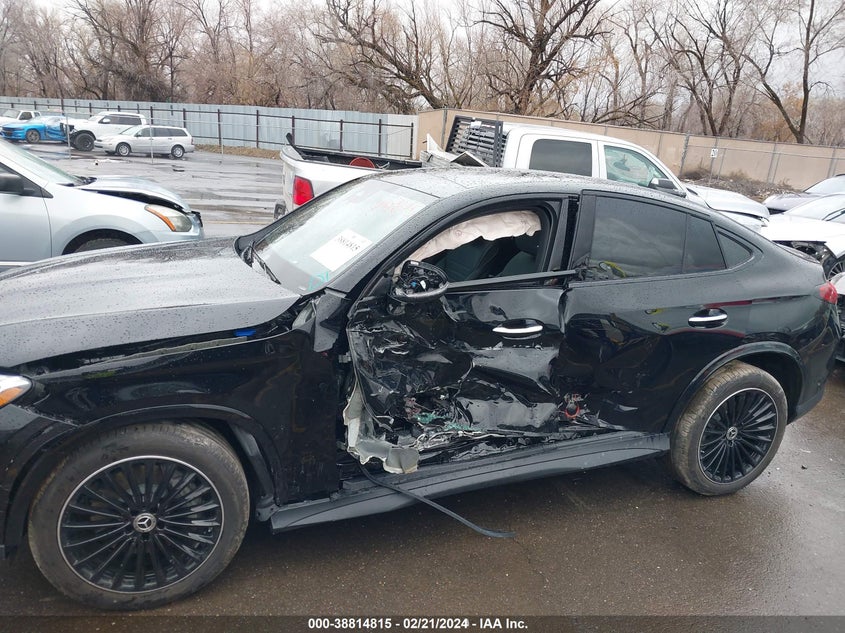 VIN W1NKJ4HBXRF124475 2024 MERCEDES-BENZ GLC 300 4MATIC COUPE