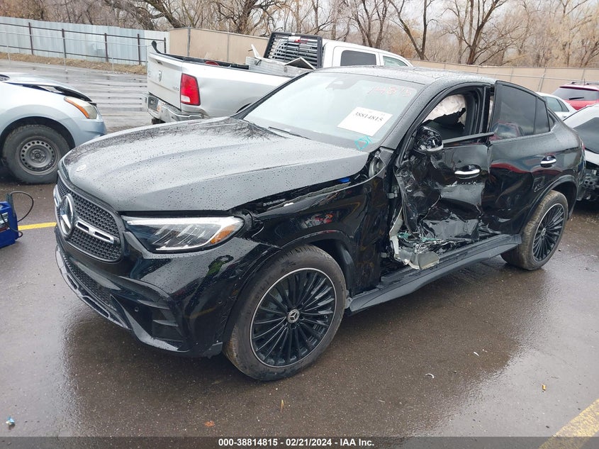VIN W1NKJ4HBXRF124475 2024 MERCEDES-BENZ GLC 300 4MATIC COUPE