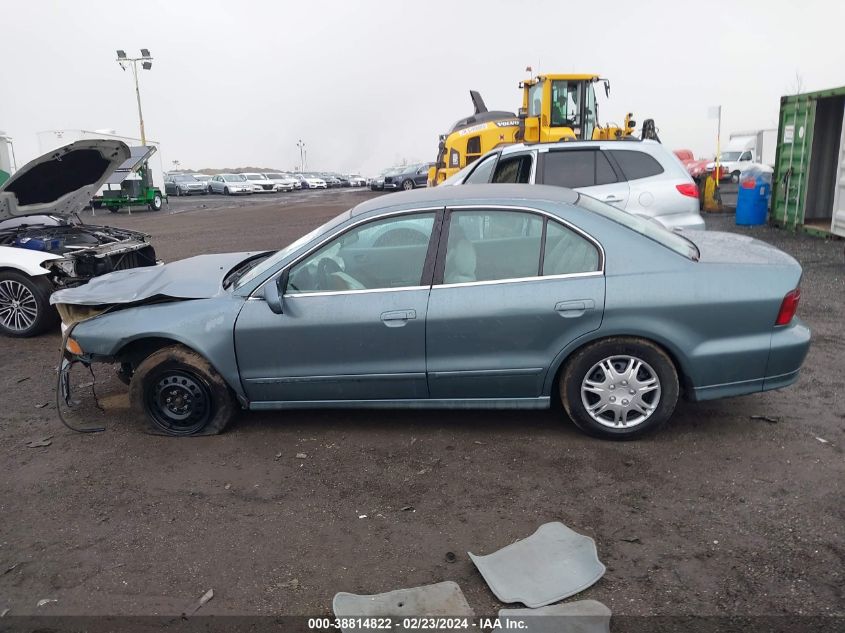 2000 Mitsubishi Galant Es VIN: 4A3AA46G7YE124758 Lot: 38814822