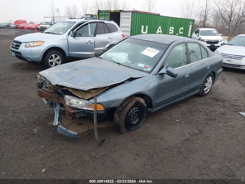 2000 Mitsubishi Galant Es VIN: 4A3AA46G7YE124758 Lot: 38814822