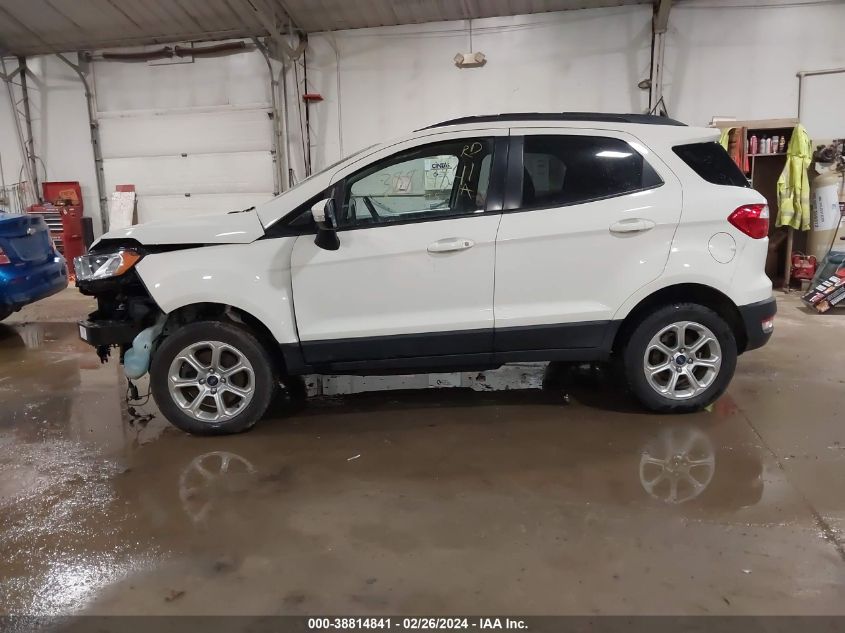 2020 Ford Ecosport Se VIN: MAJ6S3GL5LC332174 Lot: 38814841