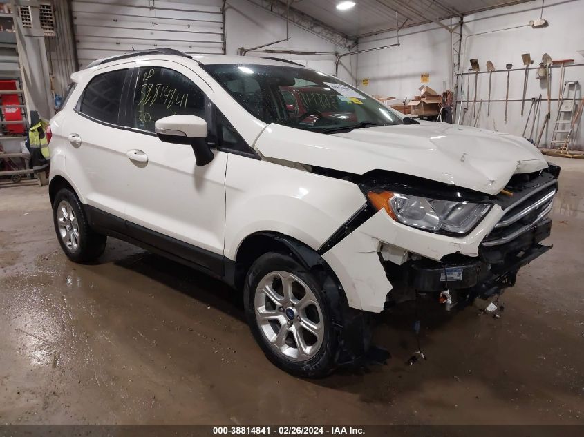 2020 Ford Ecosport Se VIN: MAJ6S3GL5LC332174 Lot: 38814841