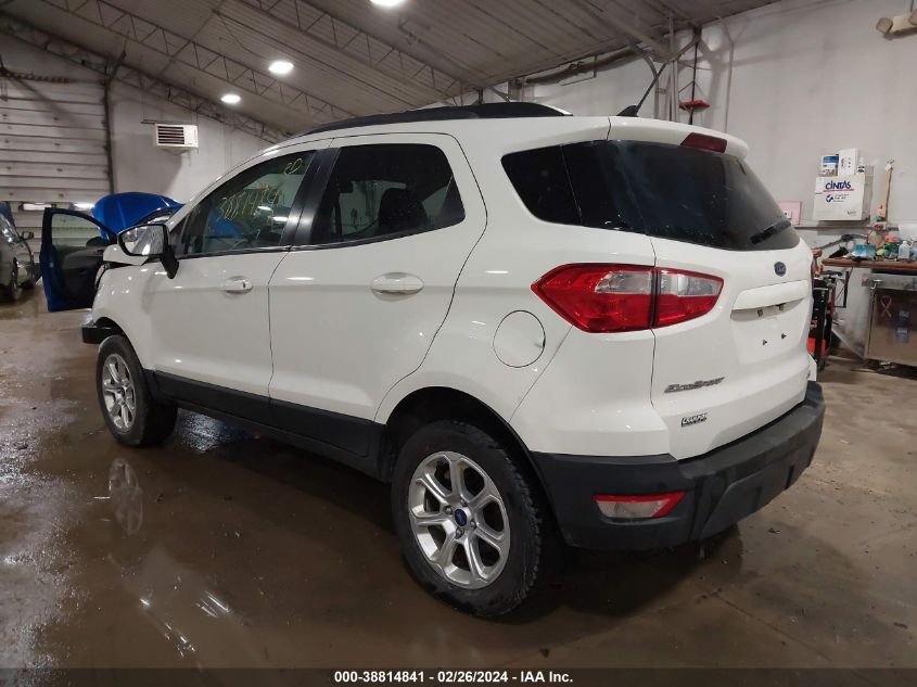 2020 Ford Ecosport Se VIN: MAJ6S3GL5LC332174 Lot: 38814841