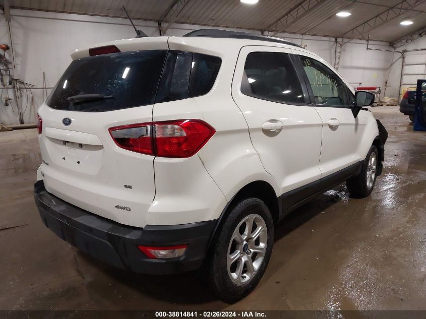 2020 Ford Ecosport Se VIN: MAJ6S3GL5LC332174 Lot: 38814841