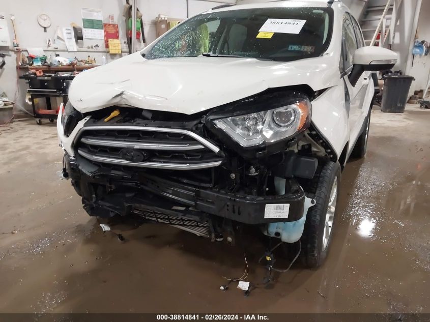 2020 Ford Ecosport Se VIN: MAJ6S3GL5LC332174 Lot: 38814841