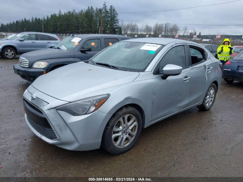 2018 Toyota Yaris Ia VIN: 3MYDLBYV7JY304911 Lot: 38814855