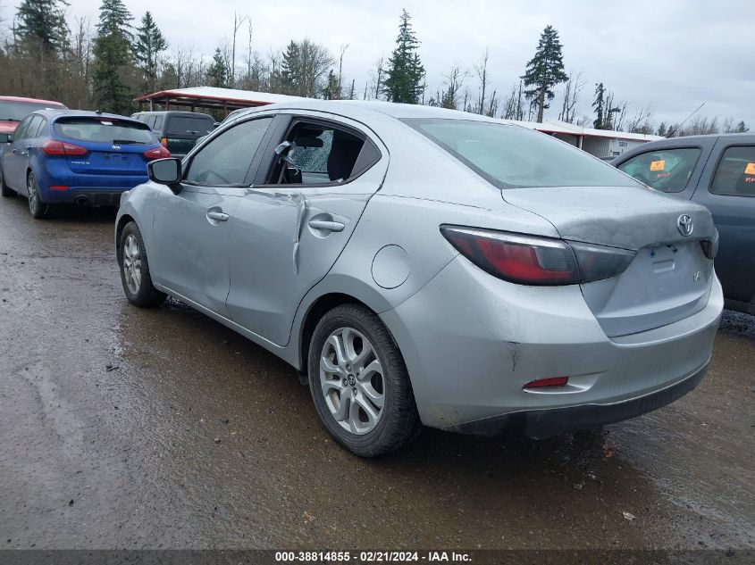 2018 Toyota Yaris Ia VIN: 3MYDLBYV7JY304911 Lot: 38814855