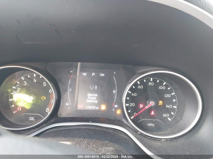 VIN 3C4NJDBBXHT650719 2017 JEEP NEW COMPASS LATITUDE 4X4