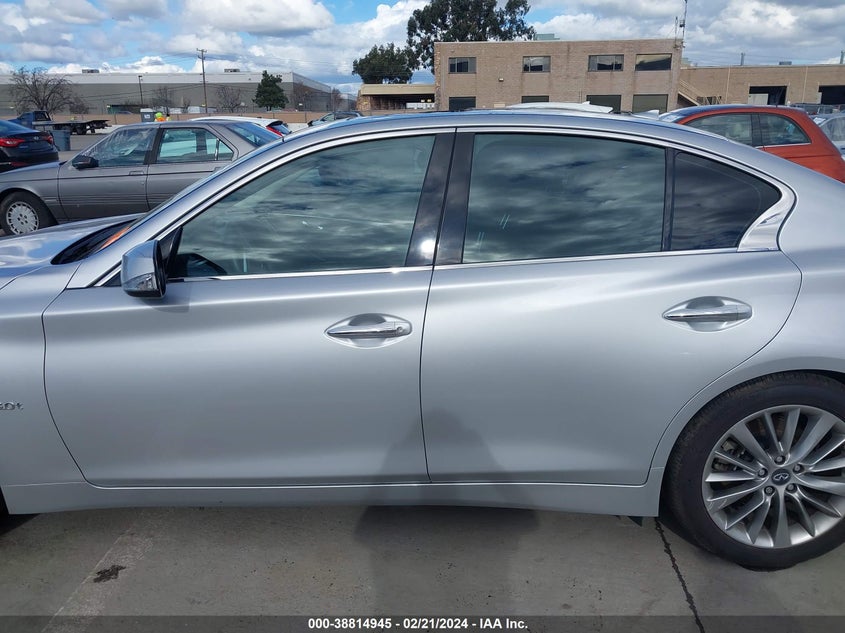 VIN JN1EV7AP8KM511546 2019 INFINITI Q50 3.0T LUXE