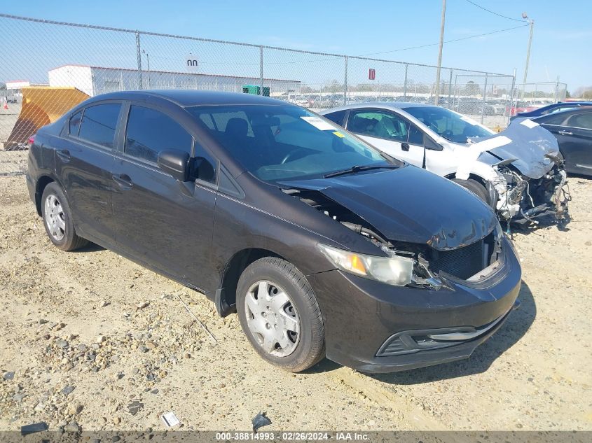 2014 Honda Civic Lx VIN: 2HGFB2F53EH507577 Lot: 38814993